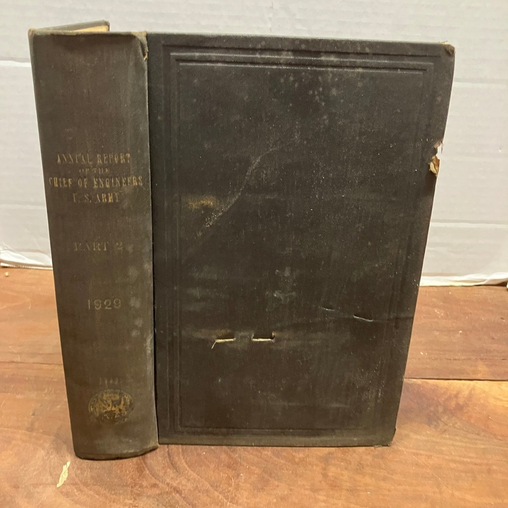 Annual Report Chief Engineers US Army 1929 Part 2 Water-Borne Commerce Report